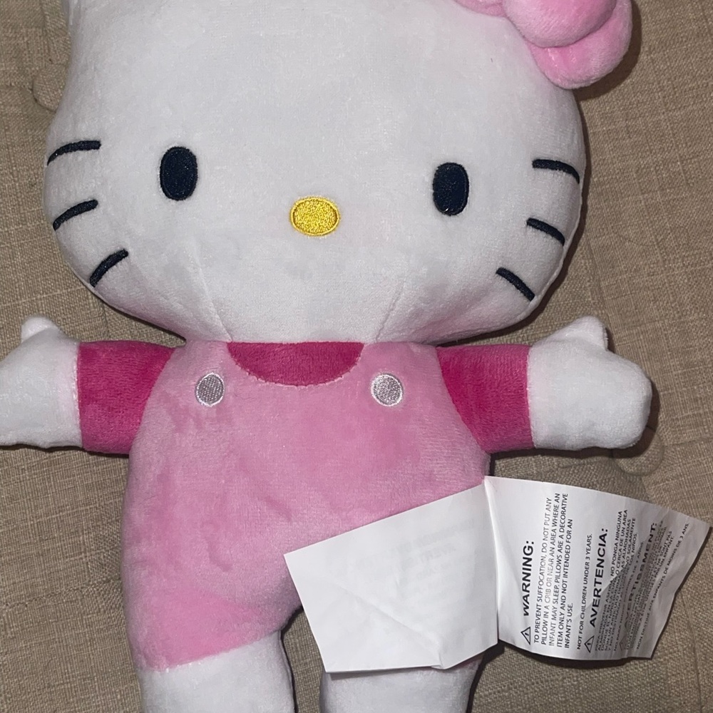 Hello Kitty Plush Toy with Pink Outfit